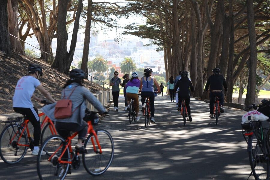 San Francisco: Golden Gate Park Bike or eBike Rental w/ map - Why Golden Gate Park works so well by bike