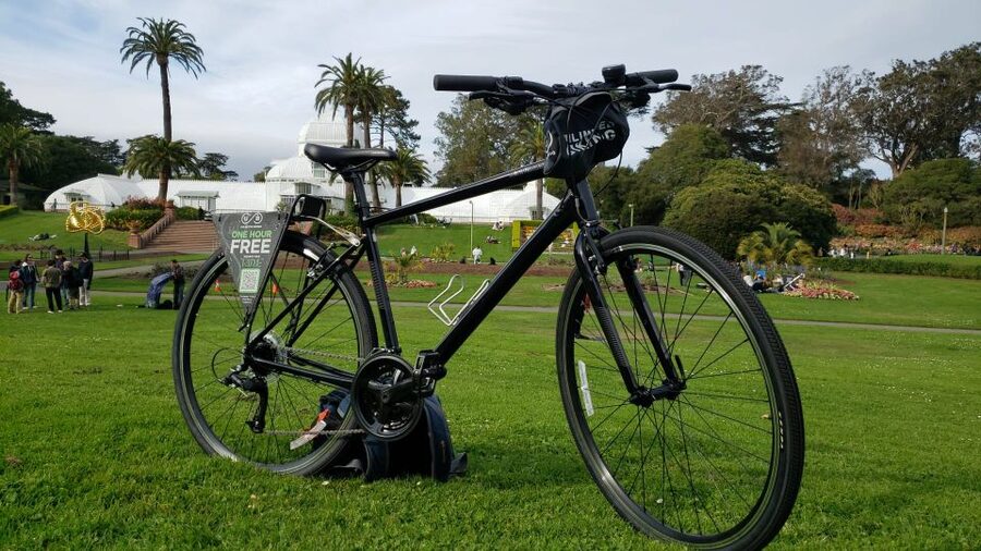 San Francisco: Golden Gate Park Bike or eBike Rental w/ map - The Dutch Windmill and the western end