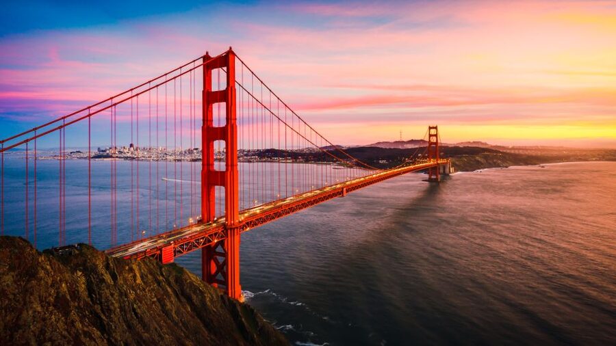 San Francisco Golden Gate Sausalito Muir Woods Private Tour - Ocean Beach, Lands End, and the western edge