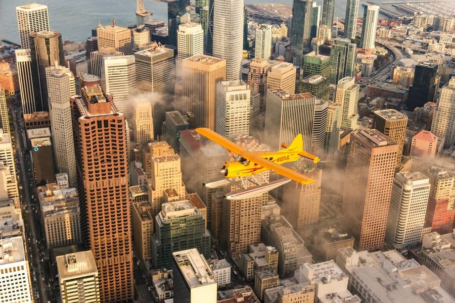 San Francisco: Greater Bay Area Seaplane Tour - Crissy Field, Downtown, and AT&T Park