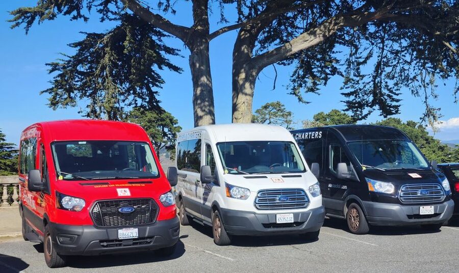 San Francisco: Guided Half-Day Group City Tour - The Marina and the approach to the Golden Gate