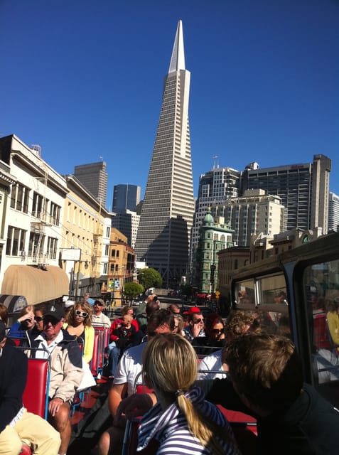 San Francisco: Hop-On Hop-Off City Bus Tour and Bay Cruise - Ride above the streets on the open-top bus