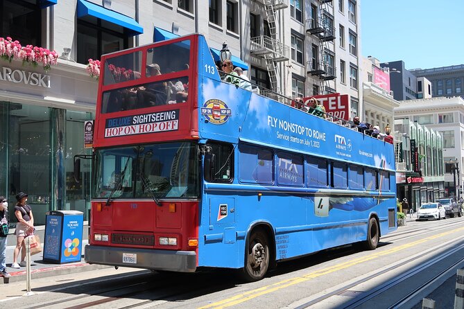 San Francisco Hop-on Hop-off Deluxe Tour 20 Stops 1 to 2 days - What the $55 San Francisco pass really buys you