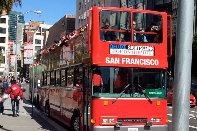San Francisco Hop-on Hop-off Deluxe Tour 20 Stops 1 to 2 days - Palace of Fine Arts and the Golden Gate Bridge
