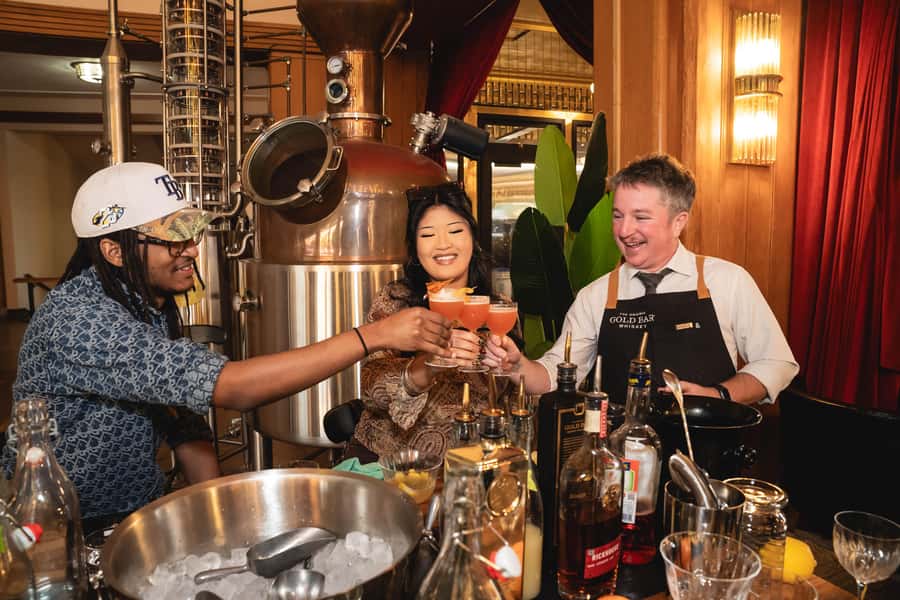 San Francisco: Local Distillery Cocktail Class - Three whiskies before the shakers come out