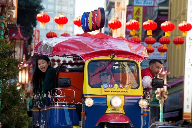 San Francisco Private Group City Tour 2.5 Hours - Lucky Tuk Tuk - Yoda Fountain and the Presidio