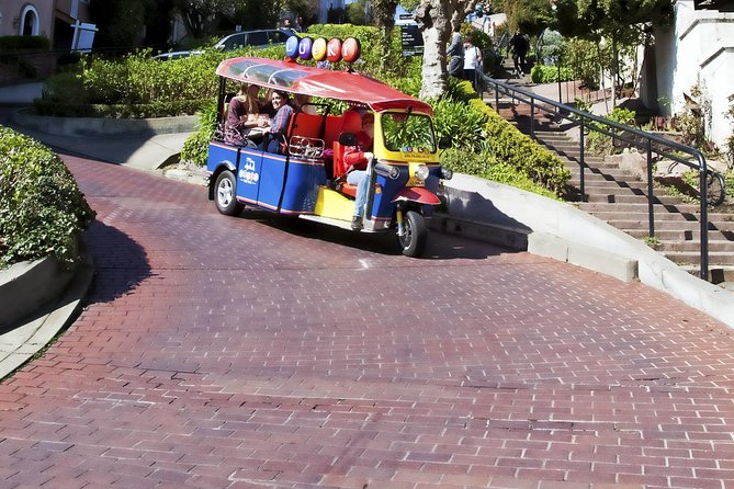 San Francisco Private Group City Tour 2.5 Hours - Lucky Tuk Tuk - Palace of Fine Arts in five minutes