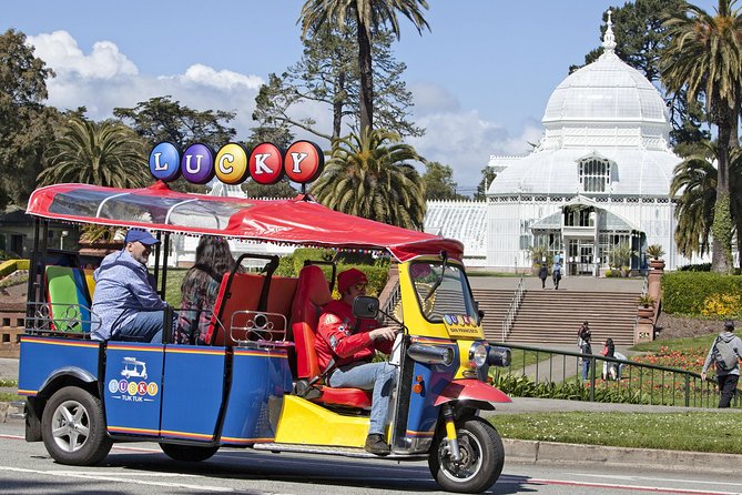 San Francisco Private Group City Tour 2.5 Hours - Lucky Tuk Tuk - Fort Point, the best bridge photo stop