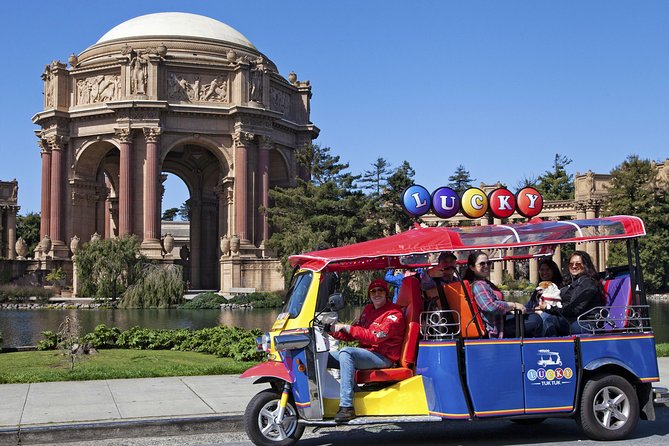 San Francisco Private Group City Tour - Lucky Tuk Tuk - From Hyde Street to the Marina waterfront