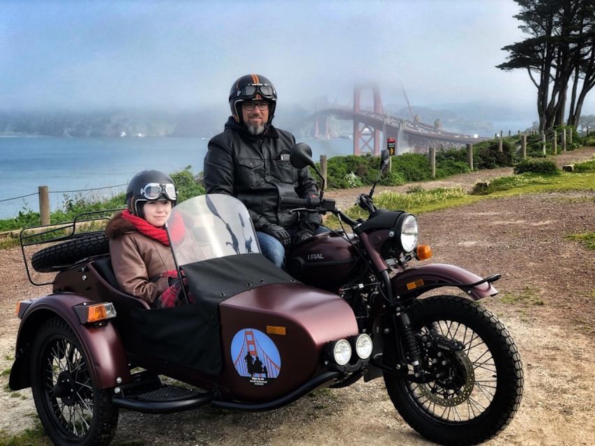 San Francisco: Rides by me Classic Sidecar tours - North Beach, Coit Tower, and the city skyline