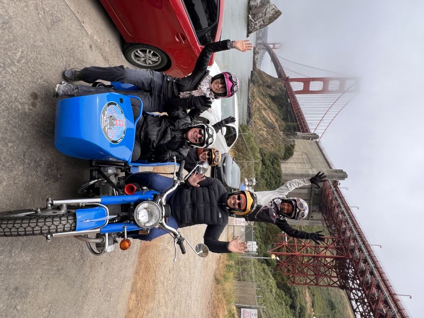 San Francisco: Rides by me Classic Sidecar tours - Lombard Street and the ride to Fisherman’s Wharf