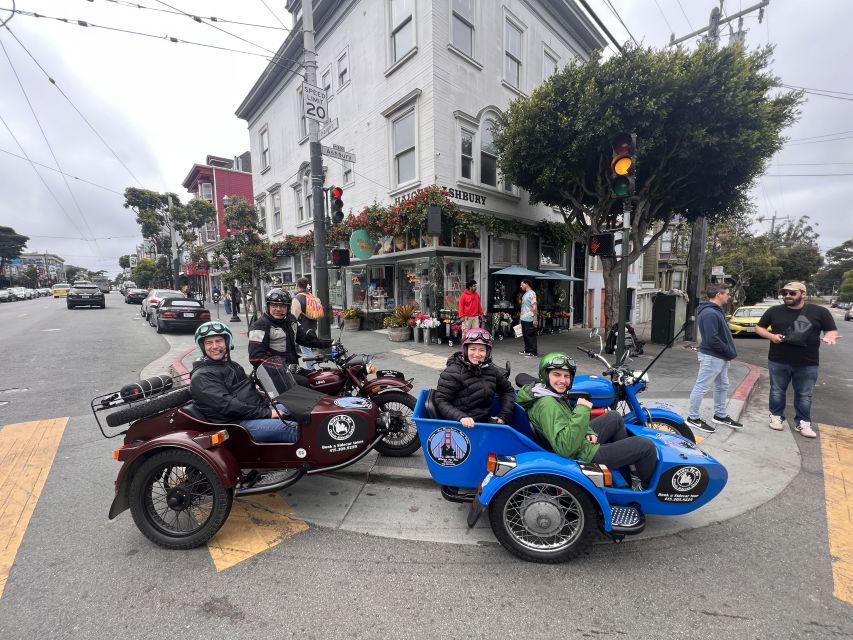 San Francisco: Rides by me Classic Sidecar tours - Starting with Union Square and Chinatown