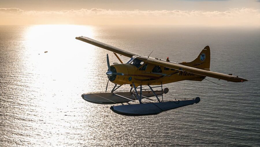 San Francisco: Seaplane Flight with Champagne - Taking off from the Seaplane Adventures base