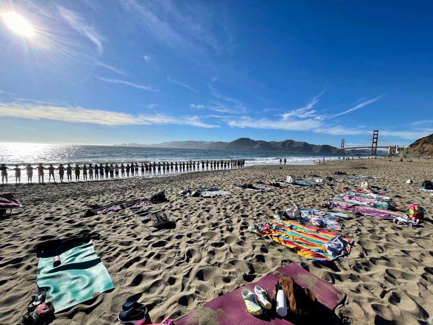 San Francisco: Silent Disco Yoga at Baker Beach - Friday sunset groove: yoga, dance, and the last light