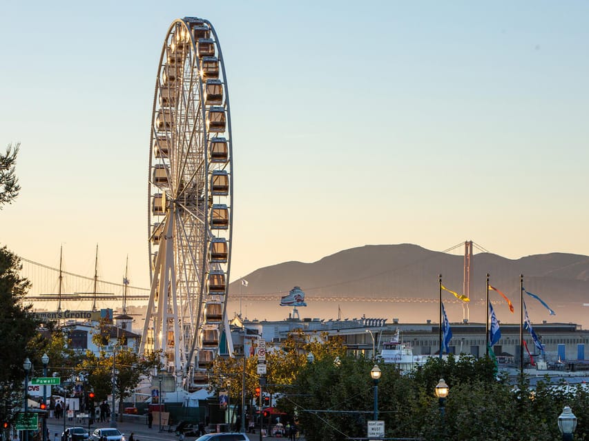 San Francisco: Sky Star Wheel - Fisherman's Wharf - What Happens During the 9 to 12-Minute Ride