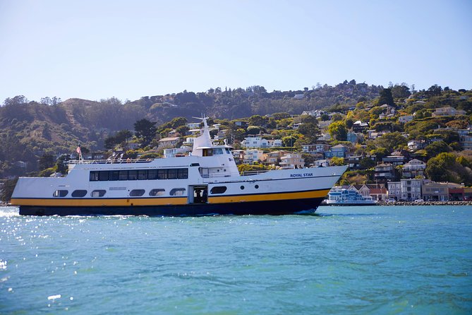 Sausalito Ferry from Pier 41, San Francisco - Choose indoor comfort or an open-air view