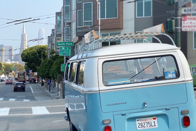 Vantigo - The Original San Francisco 4 Hour VW Bus Private Tour - Coit Tower and the hilltop city view