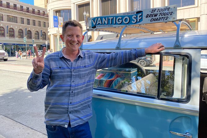 Vantigo - The Original San Francisco VW Bus Tour - Palace of Fine Arts and the northern neighborhoods