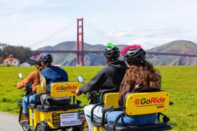 Wharf to Golden Gate Bridge – GoRide Electric Scooter Rentals