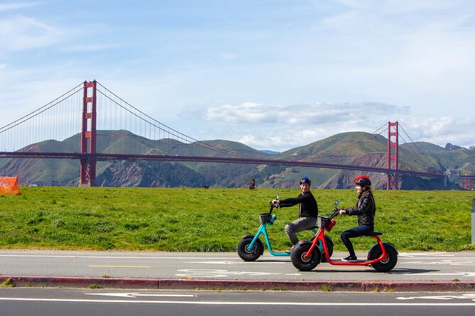 Wharf to Golden Gate Bridge - GoRide Electric Scooter Rentals - Hills, weather, and the practical side of riding