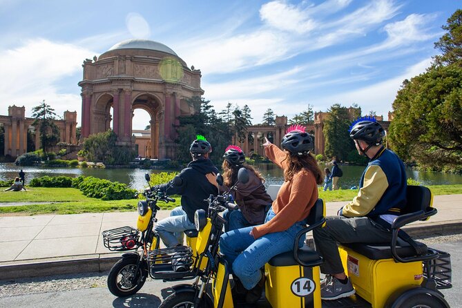 Wharf to Golden Gate Bridge - GoRide Electric Scooter Rentals - Who will enjoy this most