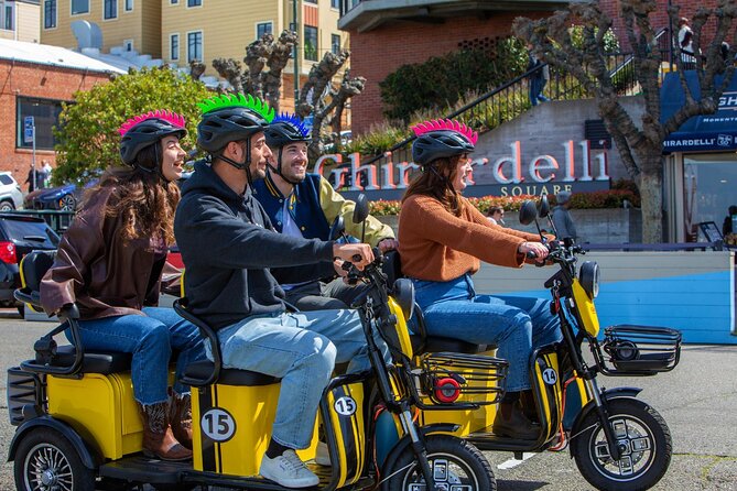 Wharf to Golden Gate Bridge - GoRide Electric Scooter Rentals - Booking flexibility and what to remember