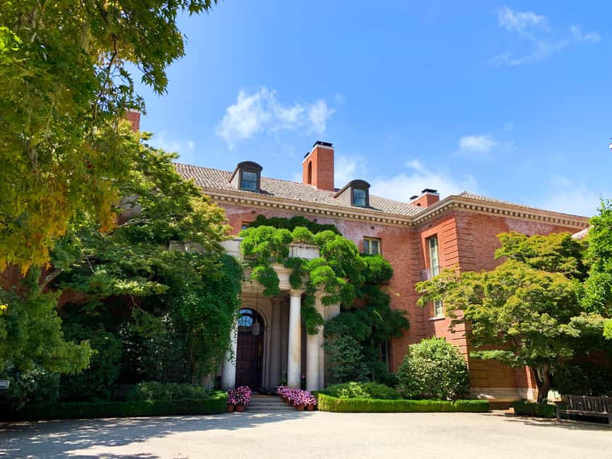 Woodside: Filoli Historic House and Garden Entry Ticket - Entering the Georgian Revival house
